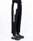 PAINT DRIP WOOL PANTS