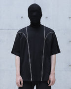 SOLID COLOR DECON ZIP SPLICED TEE