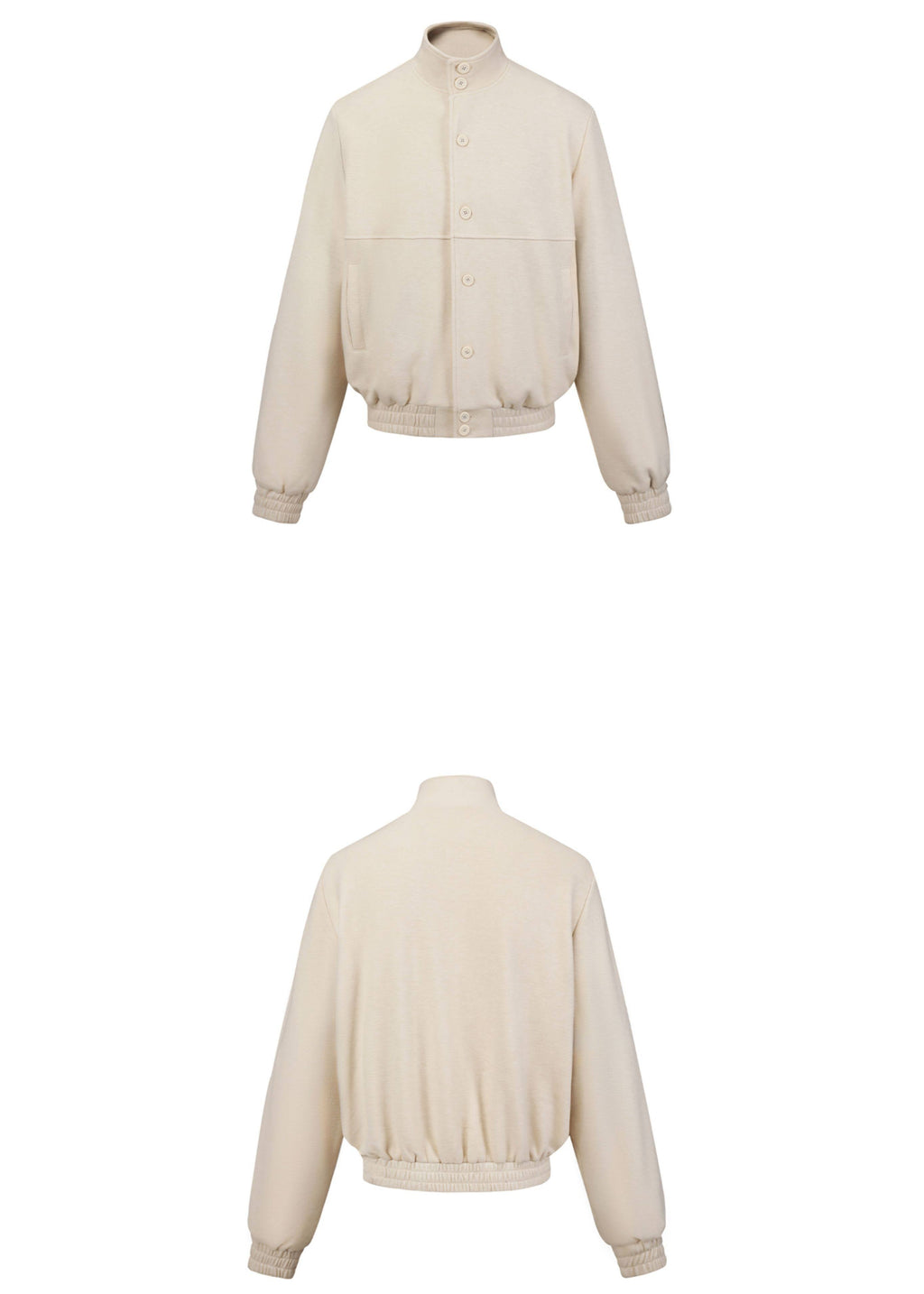 SCRIPT-X STAND COLLAR JACKET