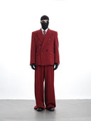 XCULTURE LUXURY RED ELEGANT BLAZER