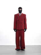 XCULTURE LUXURY RED ELEGANT BLAZER
