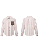 CAMISA BORDADA A RAYAS OPENFLY