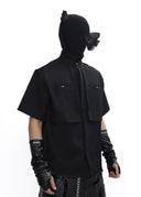 CAMISA MANSON OSCURA EN CAPAS