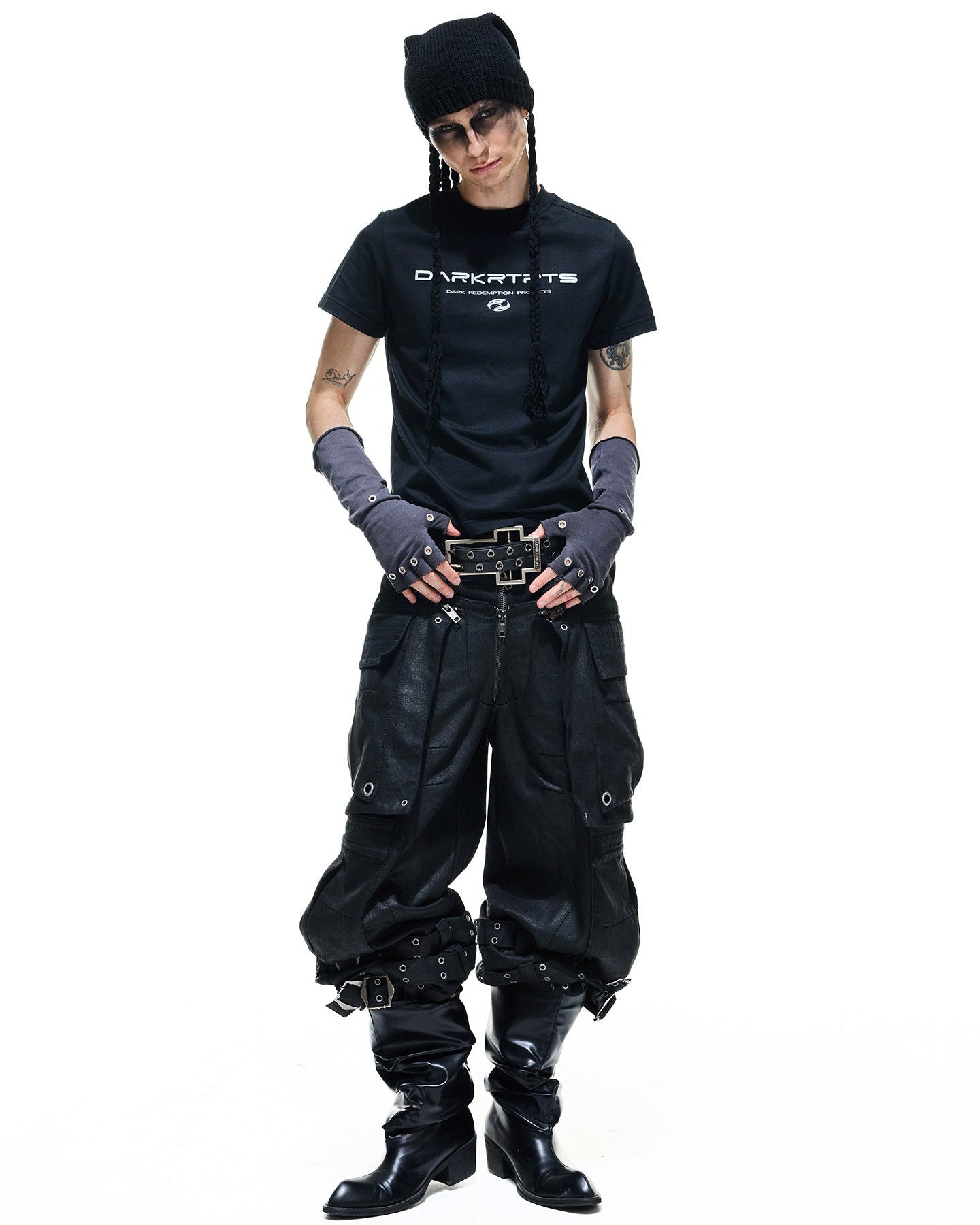 ARKRTPS LOGO FITTED CROP T-SHIRT