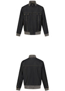 CHAQUETA DE MEZCLILLA DE ANTE OPENFLY