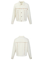 SCRIPT-X PATCH COLOR BLOCK JACKET