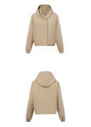 ABRIGO CON CAPUCHA JACQUARD OPENFLY
