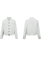 SCRIPT-X PLAID BELTED JACKET