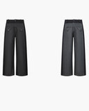 WOOL DECON STRUCTED PANTS