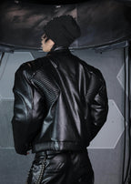 25AW SSIN7 KNIGHT SCALE BIKER JACKET