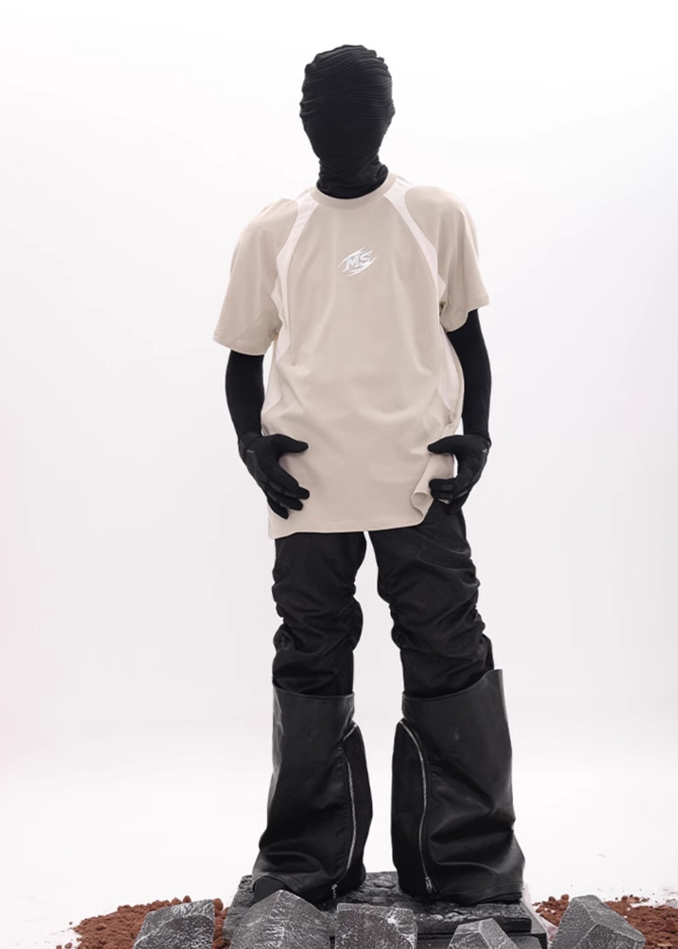 OFF/SC NIRVANA COLORBLOCK TEE