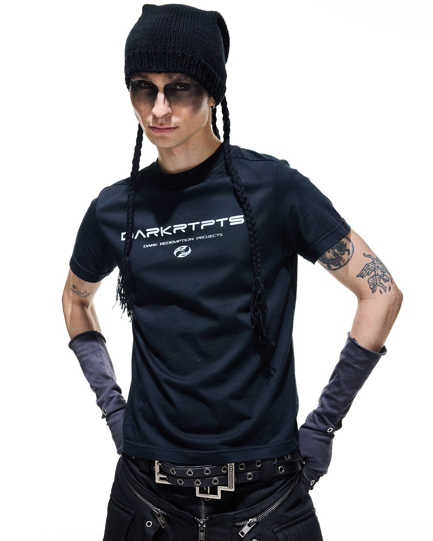 ARKRTPS LOGO FITTED CROP T-SHIRT