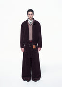 SCRIPT-X PLAID REVERSIBLE COAT