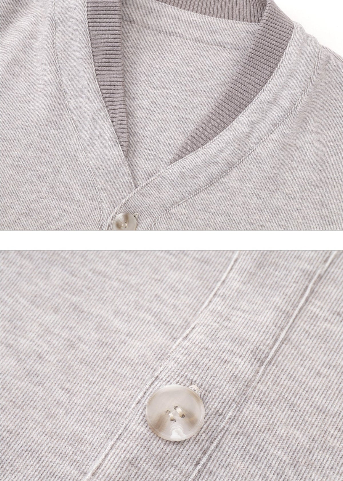 SCRIPT-X V-NECK BUTTON BOMBER JACKET