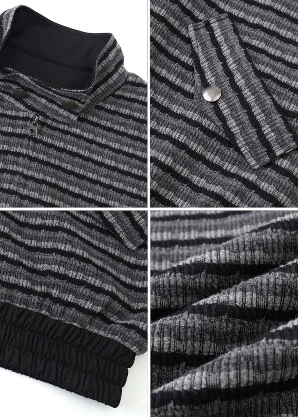 SCRIPT-X STRIPE BARN JACKET