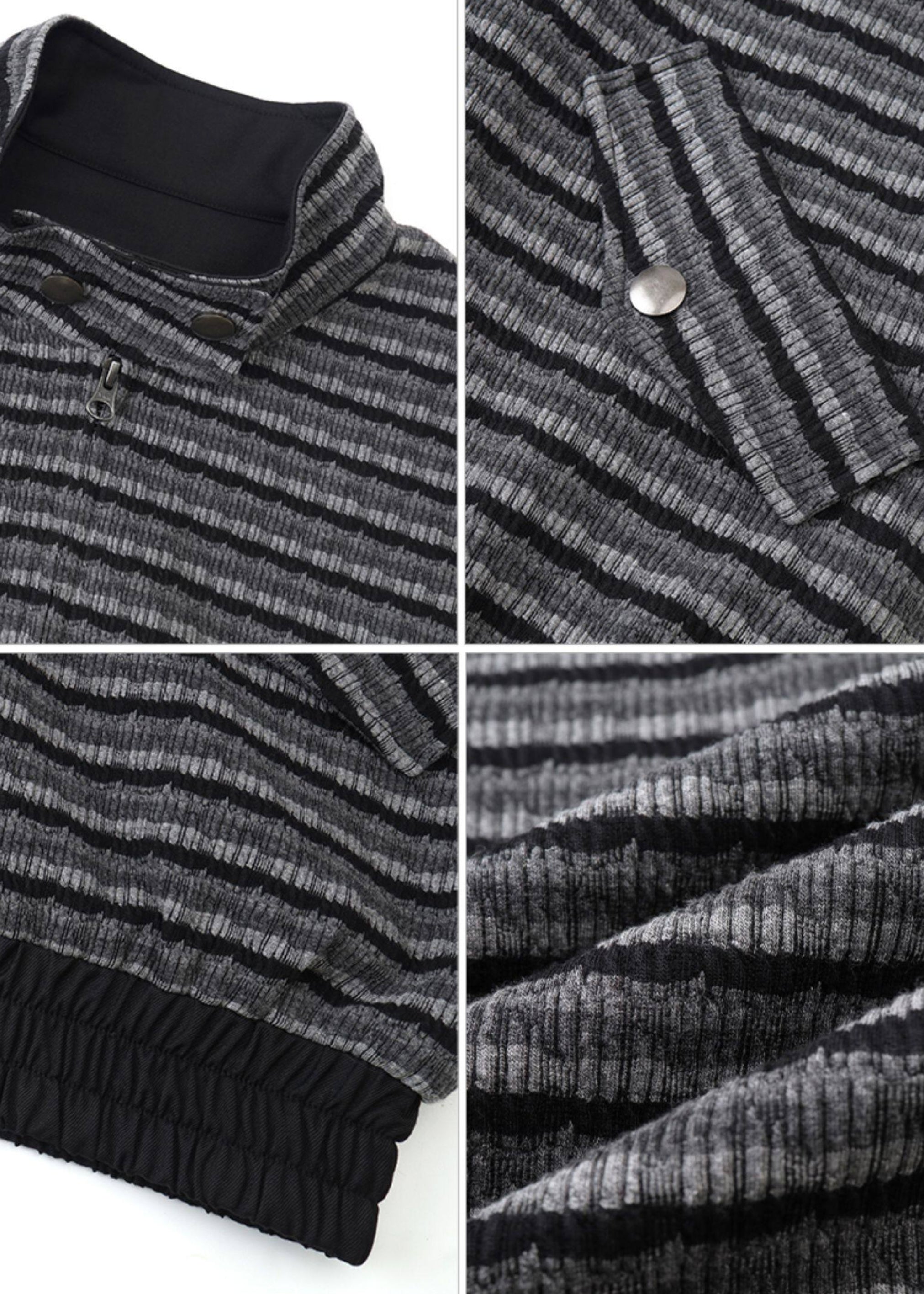 SCRIPT-X STRIPE BARN JACKET