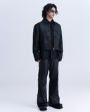 XEQUATION PLEATED DECONSTRUCTED SHIRT
