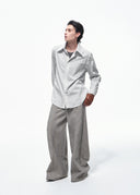 CAMISA A CUADROS DE DOS TONOS OPENFLY
