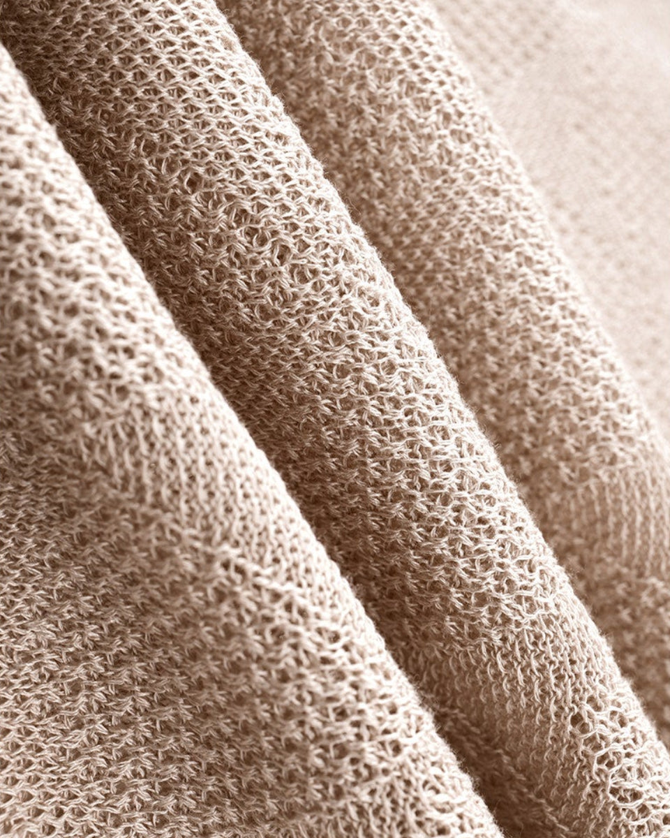 SCRIPT-X LINEN LYOCELL RIB TEE