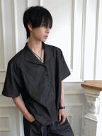 OFF/SC LYOCELL SATIN LUXURY SUMMER SHIRT