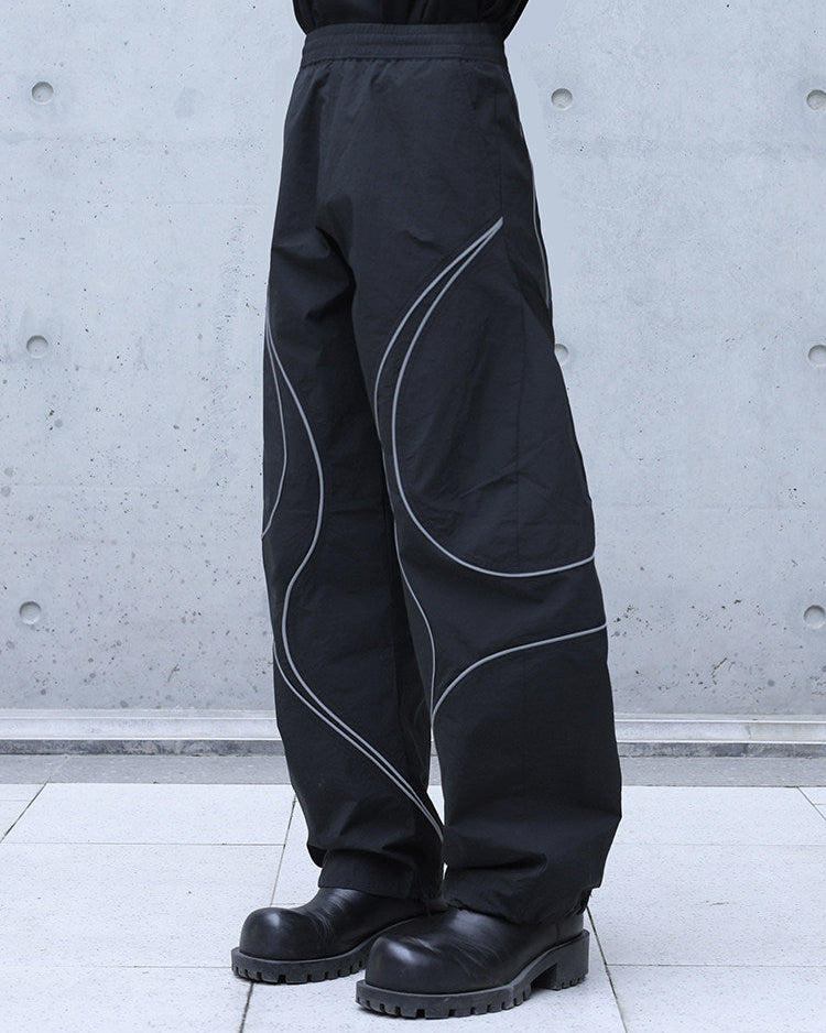 REFLECTIVE TECH TRACK PANTS
