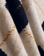 SCRIPT-X ARGYLE WOOL POLO