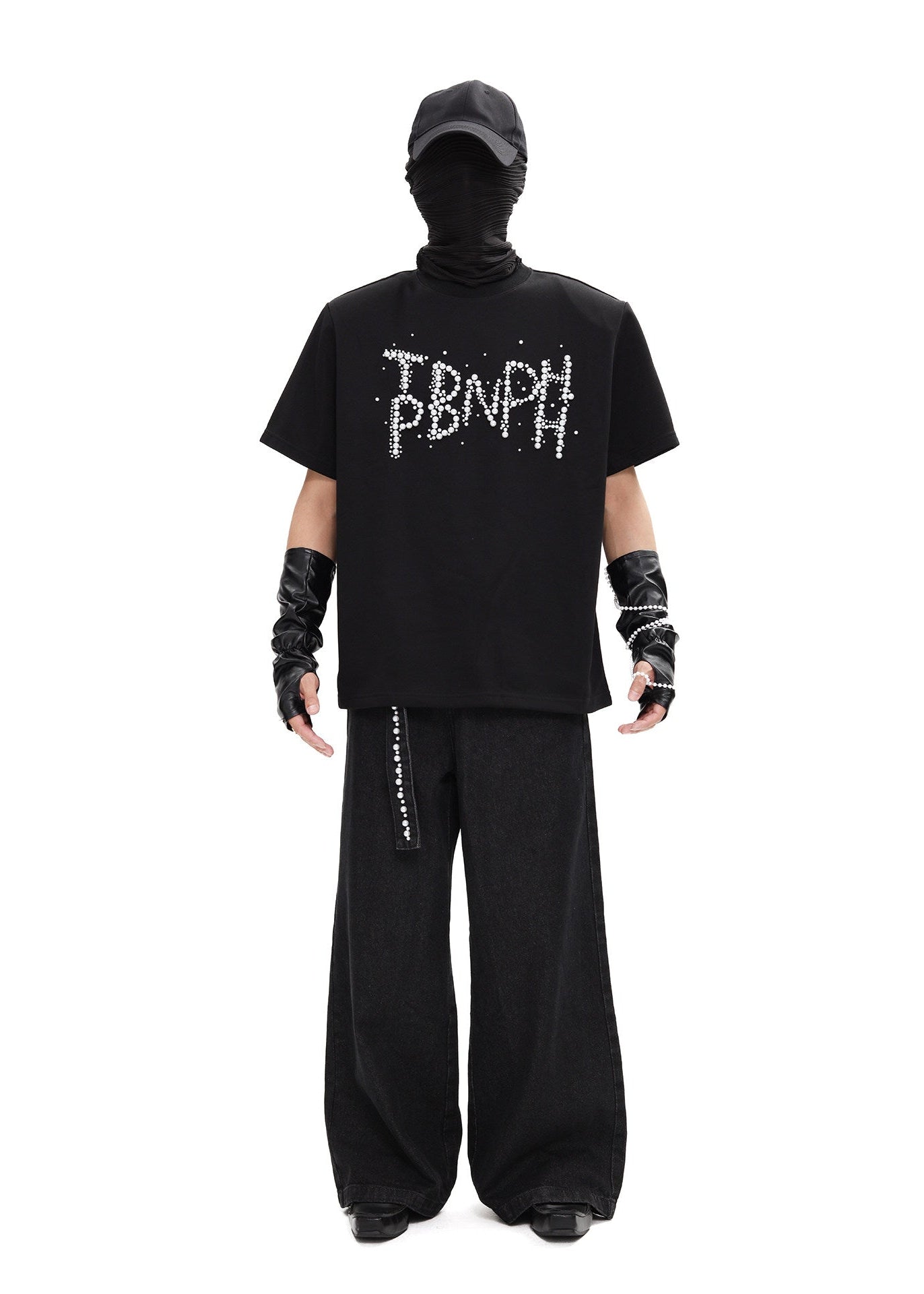 XCULTURE STUD SHOULDER TEE