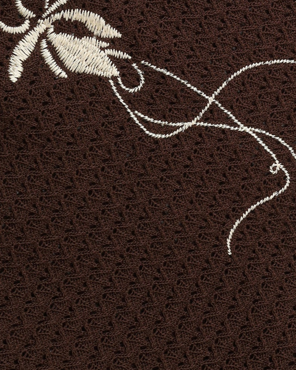 SCRIPT-X LINEN LYOCELL EMBROIDERED SHIRT