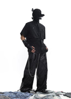 CAMISA MANSON OSCURA EN CAPAS