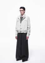 SCRIPT-X PLAID BELTED JACKET