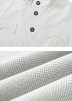 SCRIPT-X PLAID BELTED JACKET