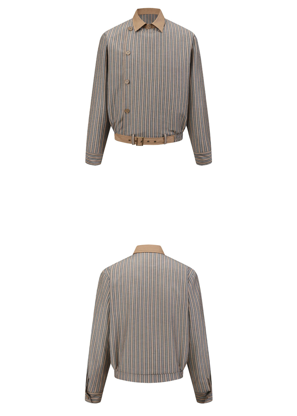 SCRIPT-X STRIPE RETRO JACKET