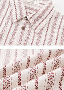 CAMISA BORDADA A RAYAS OPENFLY
