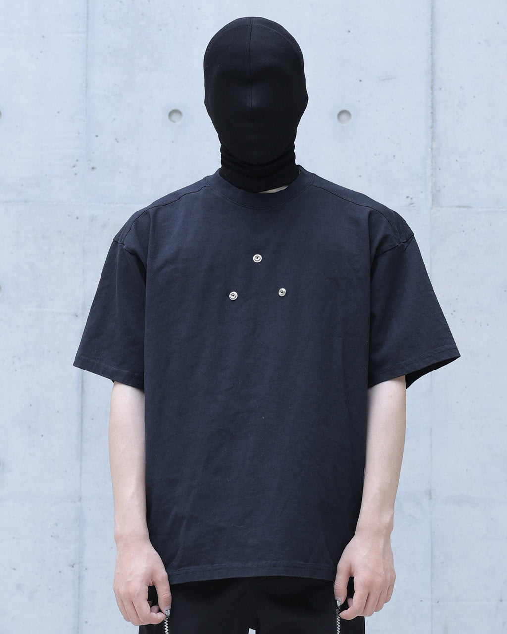CROSS CUT HEAVY COTTON TEE