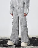 INK DYED WIDE PANTS