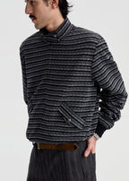 SCRIPT-X STRIPE BARN JACKET