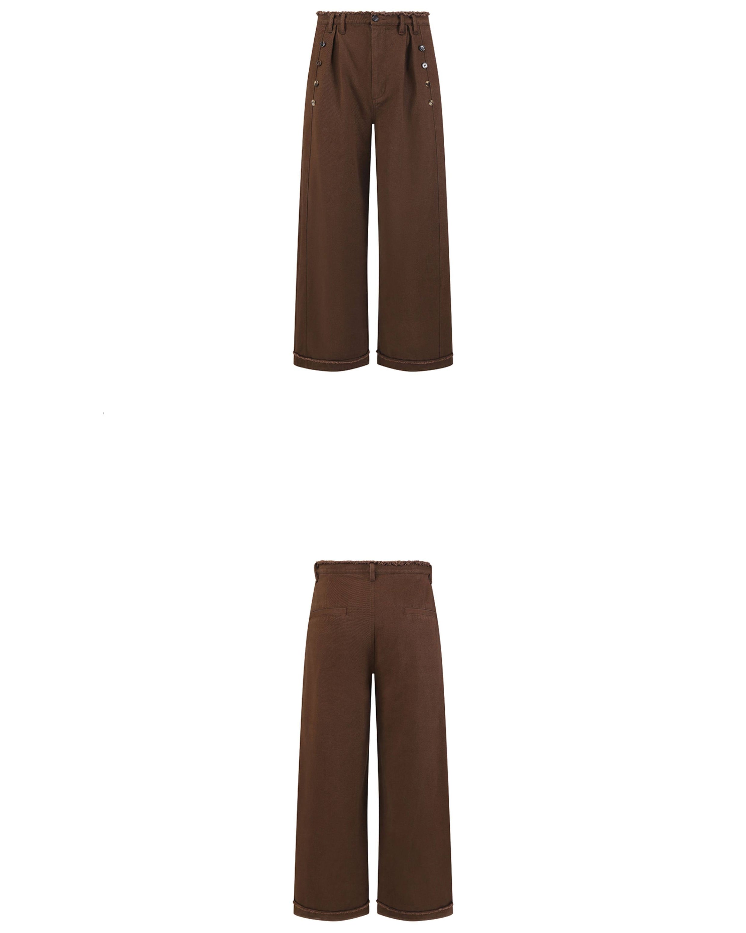 TWILL EDGE CASUAL TROUSERS