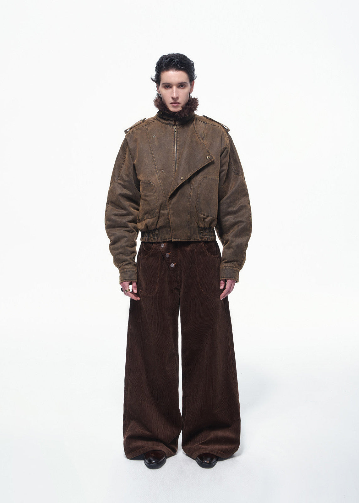 SCRIPT-X DECONSTRUCT CROP PUFFER