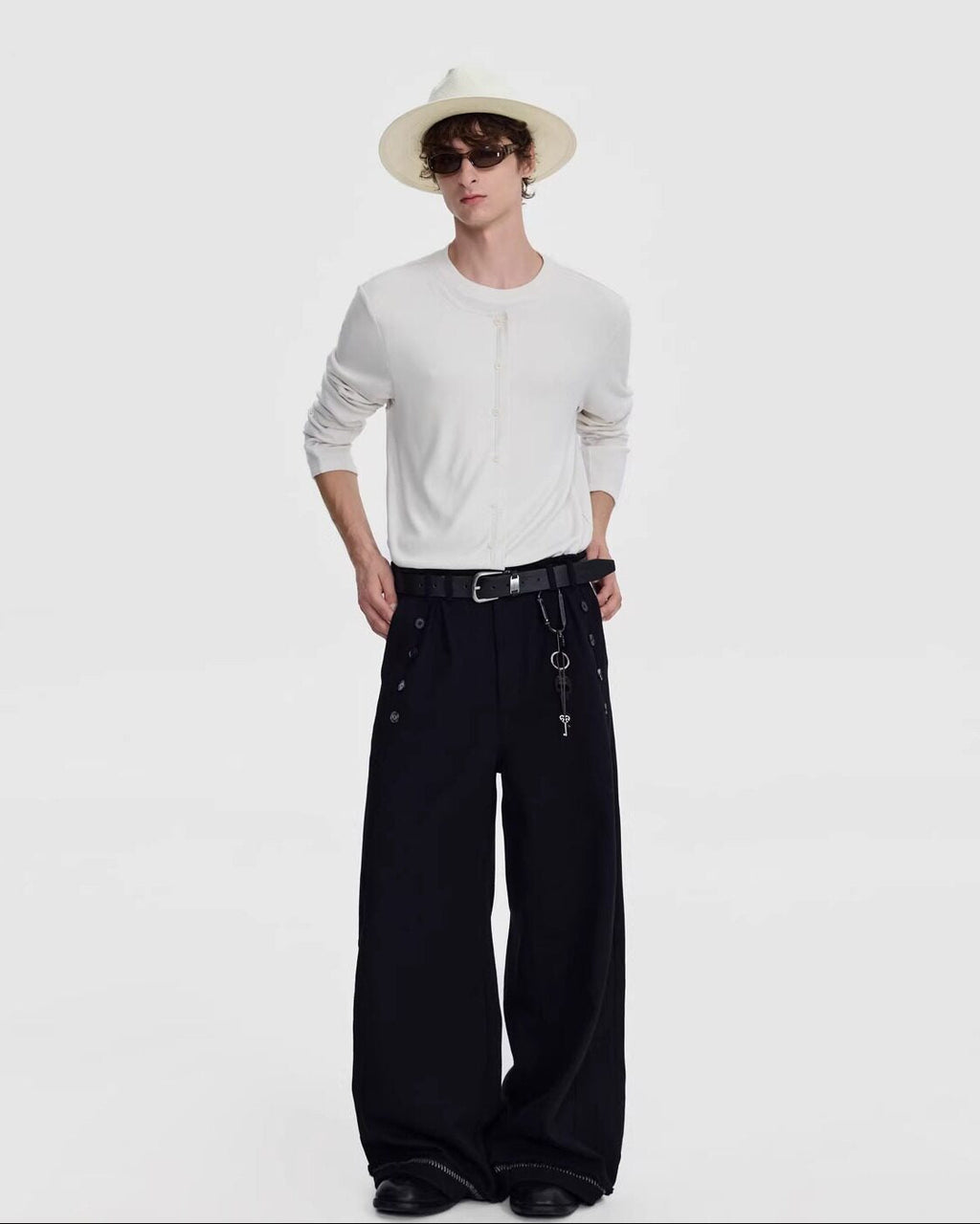 TWILL EDGE CASUAL TROUSERS
