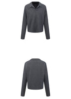 SCRIPT-X POLO FAKE TWO TOP