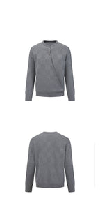 SCRIPT-X WOOL WRAP CARDIGAN