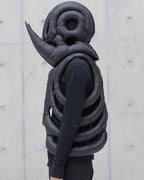 FUTURISTIC ALIEN MAMMOTH HELMET HAT
