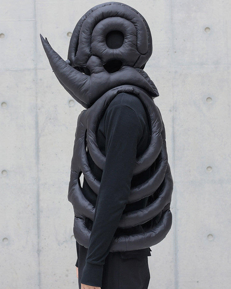 FUTURISTIC ALIEN MAMMOTH HELMET HAT