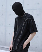 SOLID COLOR DECON ZIP SPLICED TEE