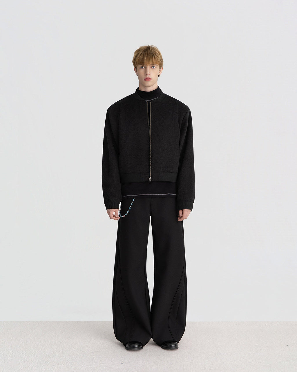 XEQUATION WOOL BOMBER JACKET