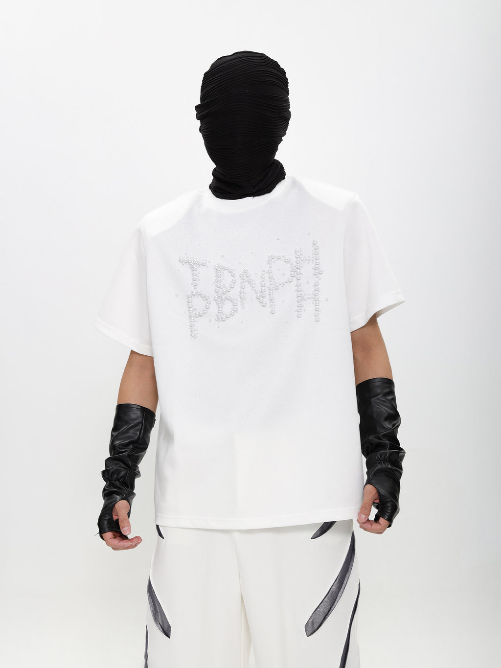 XCULTURE STUD SHOULDER TEE