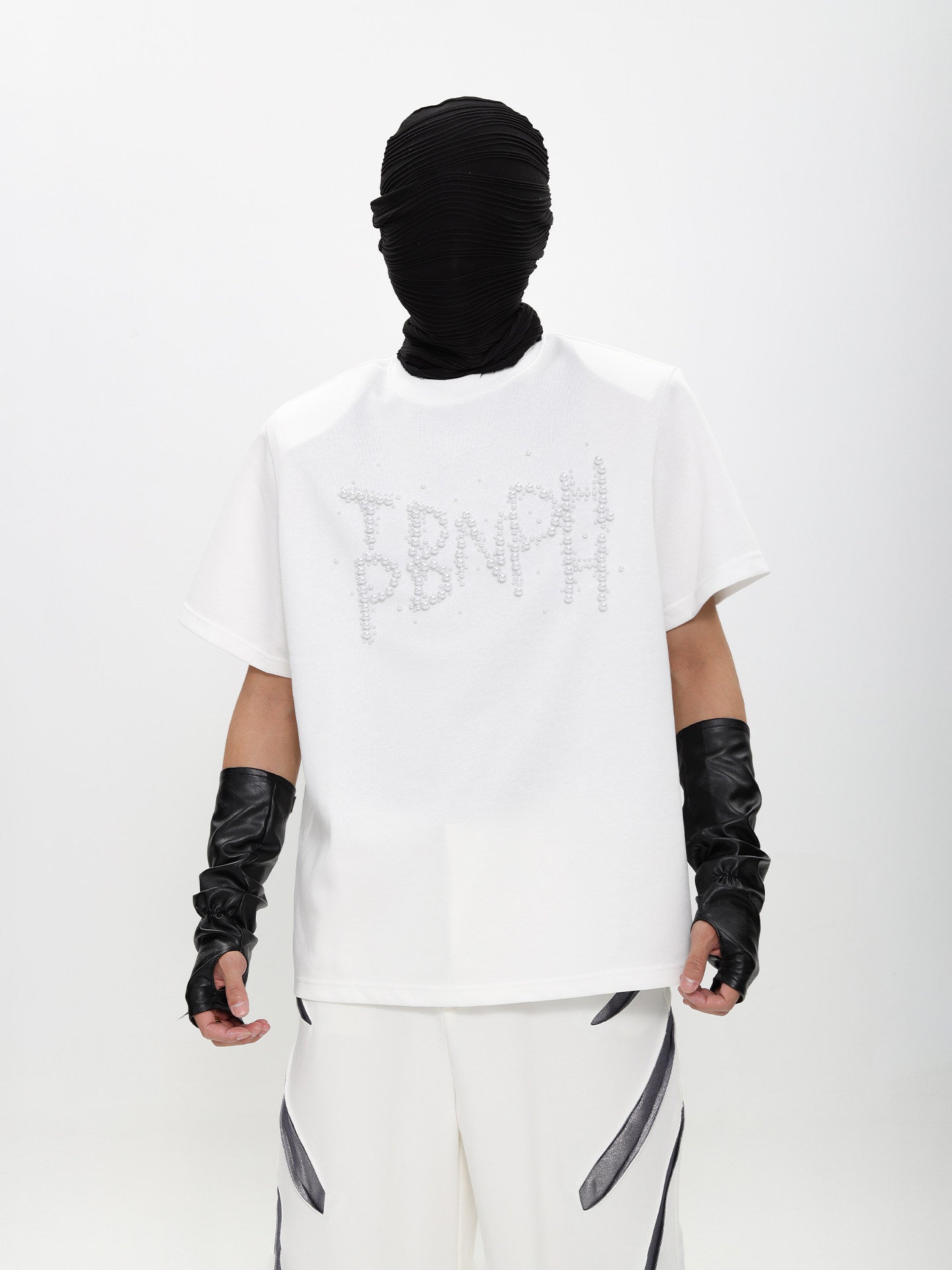 XCULTURE STUD SHOULDER TEE