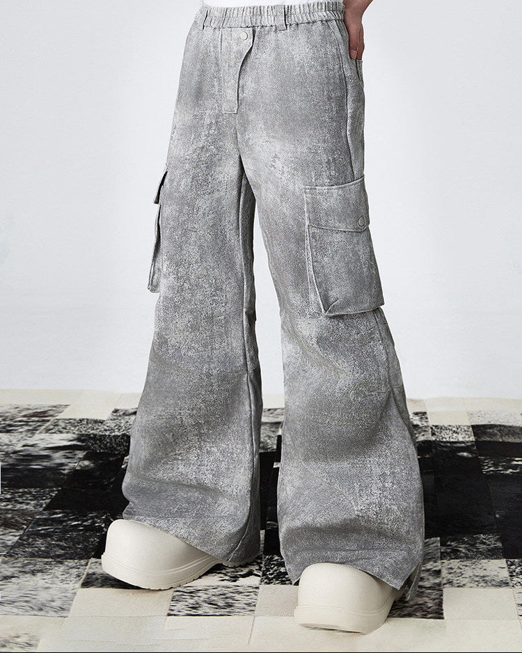 INK DYED WIDE PANTS