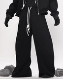 WIDE LEG ARC SWEAT PANTS