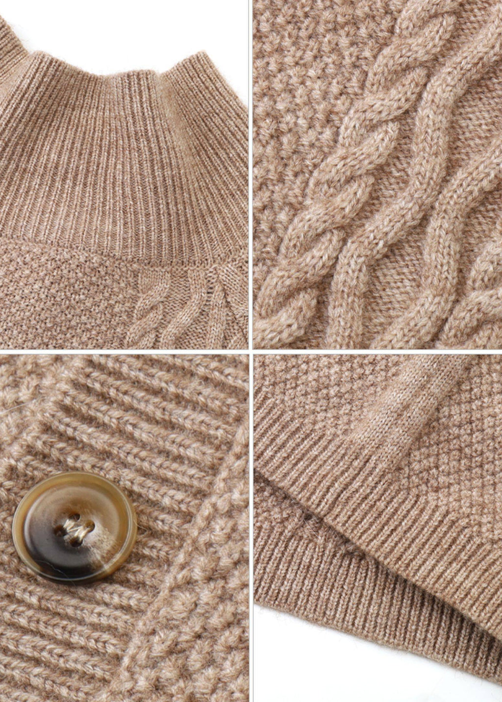 SCRIPT-X CABLE WOOL SWEATER